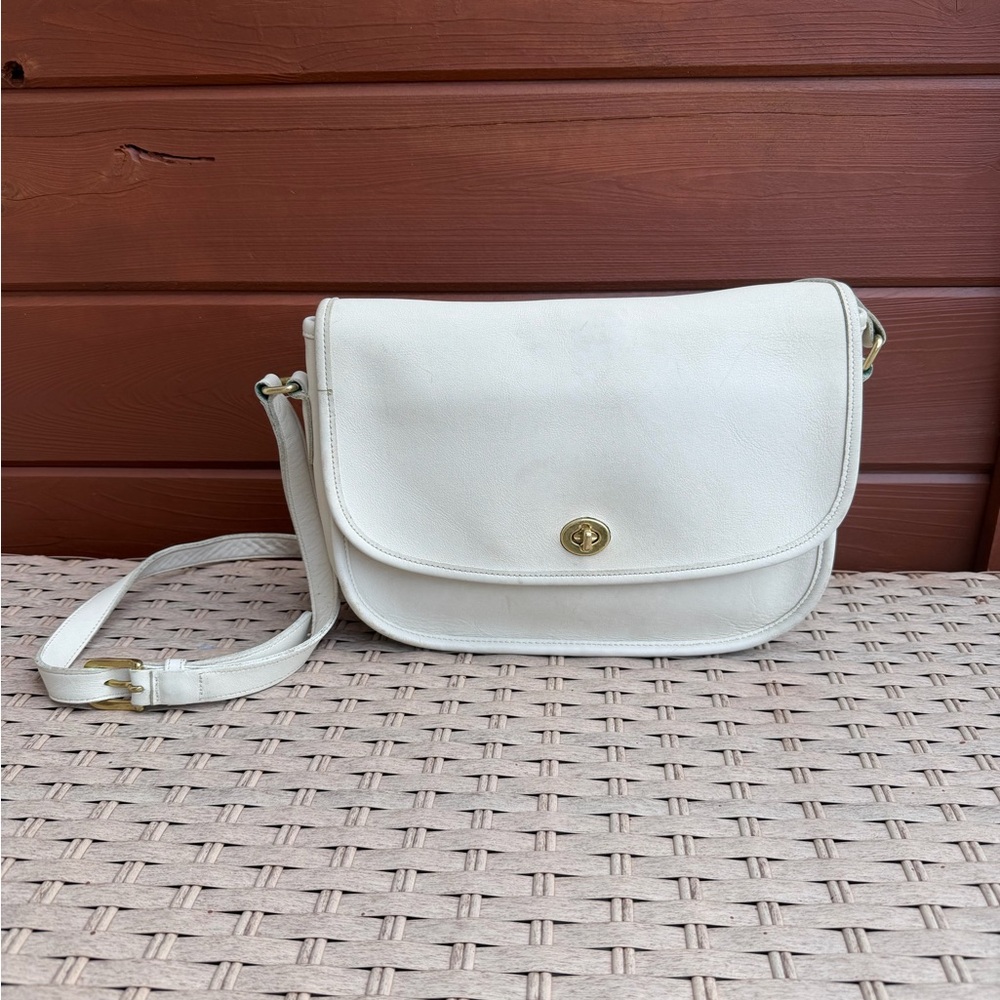 Vintage Coach Bone City Bag 9790